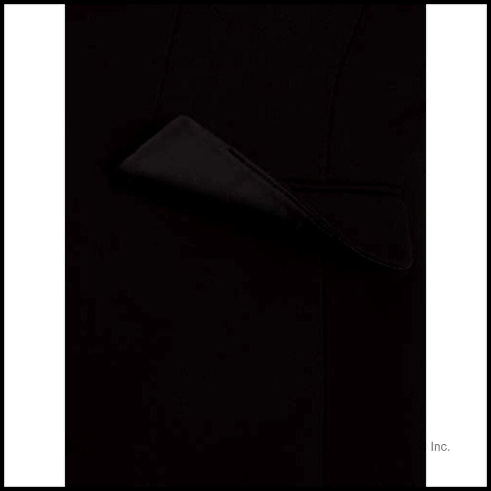 Two Button Lux Blazer, Polyester Blend, Classic F… - image 5